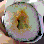 사진(有)오늘 저녁출장때 <b>세븐일레</b>*편의점 김밥에서...