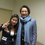 동행 최성수 와 16세 소녀가수 <b>리라</b> 인증샷