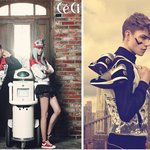 박재범vs모델 누가누가 더 훈남? 박재범의 <b>포니</b> 쎄씨화보촬영컷!