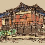 취미로 그리는 건축학도의 그림.