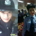 아이돌 능가하는 중국 <b>얼짱</b>경찰ㅎㄷㄷㄷ