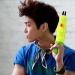 샤이니 의류 광고 촬영장에서의 <b>종현</b> 모습 !!ㅎㅎ