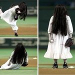 ★★★일본우끼끼 야구장의 초엽기 <b>시구</b> 장면★★★