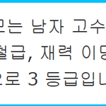 애인생길 <b>확률</b>은 없다치고 능력은 좋네