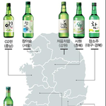 ★☆★☆각 지역별 소주!!★☆★☆