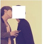"잘생긴 남친과 키쑤했다"