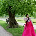 한복입고 오스트리아 사진 有