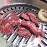 한우 1+ 갈비살 맞습니까?