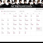 슈퍼주니어 5월스케쥴ㅋㅋㅋㅋ