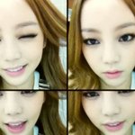 ★☆구하라~ <b>ses</b> 유진 못지 않은 태평양 이마 셀카~ 진짜 넓네~