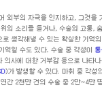 외상후 스트레스