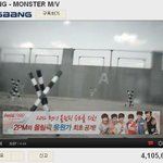 빅뱅 유투브 조회수 400만 돌파