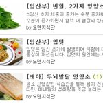 임산부 음식과 <b>식단</b> 총정리 된곳 추천좀요~