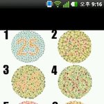 이상한 색맹 검사기.