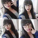 <b>안경</b>쓴 모습이 귀여운 여자 연예인들