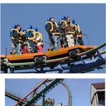 46-실제로 서서타는 <b>롤러</b>코스터