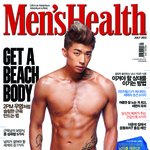 베이글남 <b>2pm</b>우영, 맨즈헬스 표지모델되다 !!