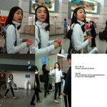 역시 김연아 공항패션은 최고~ 이번엔 프로스펙스 트레이닝복이네요...