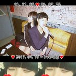 300일 <b>기념</b> 짧은 사진편지!!!!