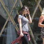 임신 후 배가 많이 나온 메간 <b>폭스</b>