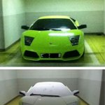 철없는 초등학생, 람보르기니 밟고 소변보고…