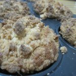 모카머핀 with.슈트로<b>이젤</b> (땅콩소보로머핀)