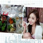 다이어트 식단 공개한 강예빈