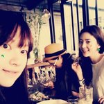 쌩얼 손담비, 신애와 <b>절친</b> 인증 샷
