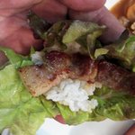 아침엔 기름진게 <b>진리</b> 그래서 저는 제주 흑돼지 삼겹살 꺄