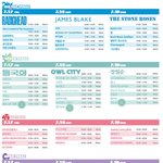 더위를 날려줄 ★락페스티벌★ 라인업 총정리!