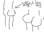 저 가슴보다 엉덩이큰경우