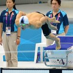박태환  중국<b>심판</b>모습보라고