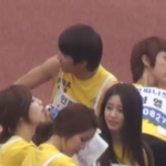 화영이 물마시니깐 웃다가 <b>야리</b>는 지연