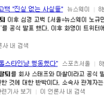 티아라 <b>화영</b>탈퇴에대한 광수의 언플