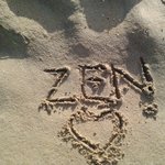 바닷가에서 젠 인증~^-^