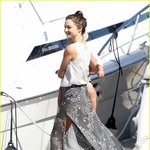 여름 휴가 떠난 미란다커&amp;올랜도블룸&amp;플린