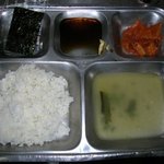 예비군 급식.
