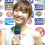 이승엽 인터뷰 하던 윤태진 아나운서