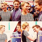 열애설 공식인정한 제레미 <b>레너</b> 와 스칼렛 요한슨 커플!