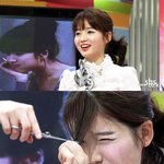 사진 有/// 스타킹<b>셀프</b> 앞머리 자르는법 그대로만 하라며....