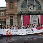 대한민국을 사랑하는 학생들이 외칩니다. - 나라사랑 플래시몹 <b>서울역</b>광장