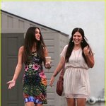 만삭의 몸으로 타이트한 원피스 입은 메간 <b>폭스</b>..