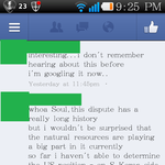 (후기) 페이스북에서 일본인과 독도에 대해한 이야기