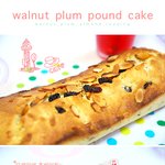 walnut plum pound <b>cake</b>(호두파운드 케잌)