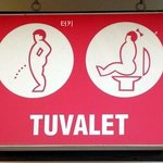 세계 각국의 <b>재미</b>있는 화장실 마크들