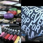 메이크업포에버로 <b>수중</b>촬영을 마친 도수코3 모델들