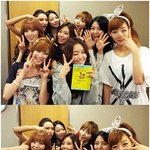 이엑스아이디  "선배뉨~"  시크릿과 인증샷