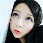 흔녀  ☆오렌즈  하와이안 <b>파랑</b> 직경14.3후기