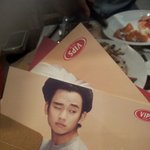 오늘!!!!!김수현 <b>엽서</b> 득템한 빕스 방문기~~~ㅎ