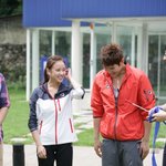 박태환 손연재선수 <b>휠라</b>코리아 트레이닝복